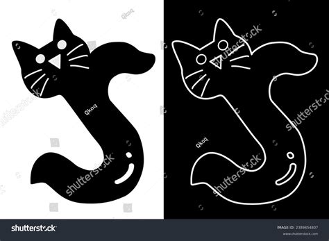 Letter S Cat Alphabet Vector Design Stock Vector (Royalty Free) 2389454807 | Shutterstock
