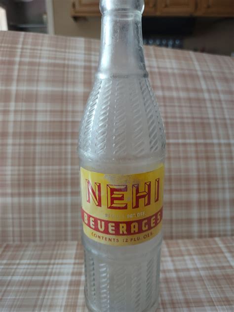 Vintage Nehi Soda Bottle - Etsy