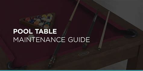 Image result for Pool Table Maintenance Tips