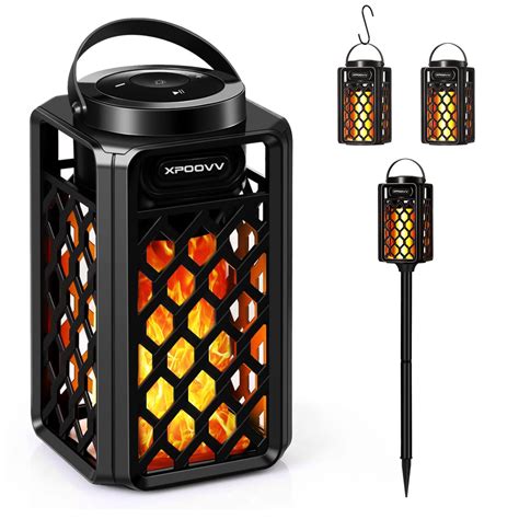 Bluetooth Speaker with Flickering Flame Light 10W – REES52
