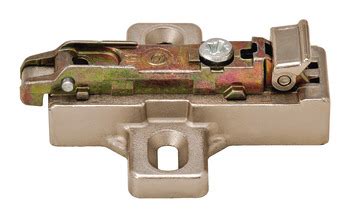 Cruciform mounting plate, Häfele Metalla 510 SM, steel, with quick ...