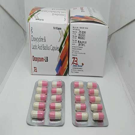 Doxyzem LB - Doxycycline & Lactic Acid Bacillus Capsules - Zumax Biocare