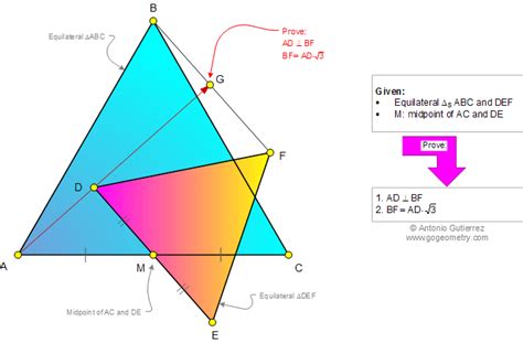 Image result for Equilateral Triangle Midpoint