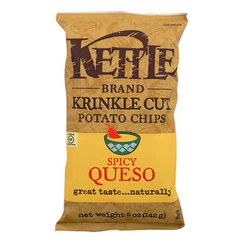Kettle Brand Potato Chips - Pepperoncini - Case Of 15 - 5 Oz.