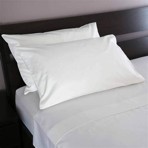 500 Threadcount Cotton White Pillowcase - Home Store + More