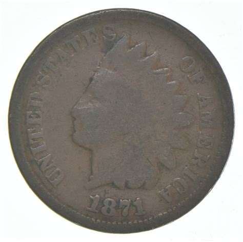 1871 Indian Head Cent | Property Room