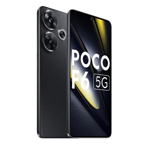 Buy Poco F6 5G 256 GB, 12 GB RAM, Poco Black, Mobile Phone at Reliance ...