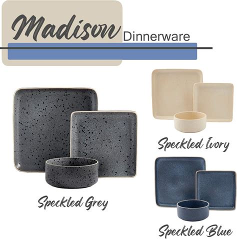 Buy Tabletops Gallery Madison Fashion Dinnerware Collection- Square ...