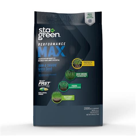 Sta-Green Performance Max 5-lb Mixture/Blend Grass Seed PS-PMSSH5 at ...