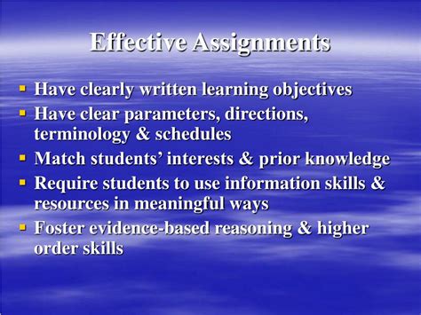 Image result for Effective Assignment