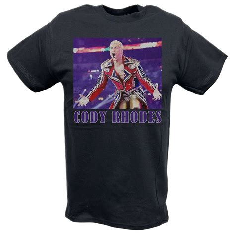 Cody Rhodes Ready to Fight Black T-shirt – Extreme Wrestling Shirts