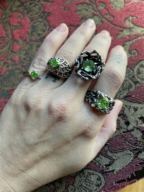 Uranium Glass Ring