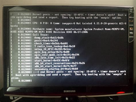 Image result for Linux Kernel Error