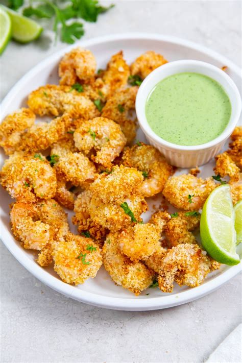 Air Fryer Panko Shrimp - Lara Clevenger