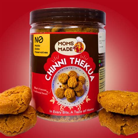 MomsMade Desi Ghee Chinni Thekua (Aata & Sugar) | Traditional Bihari ...