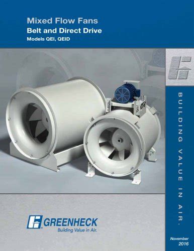 Centrifugal Fan Performance Supplement - Single Width - Greenheck - PDF ...