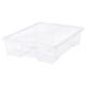 SAMLA box with lid, transparent, 79x57x18 cm/55 l (31x22 ½x7"/15 gallon ...