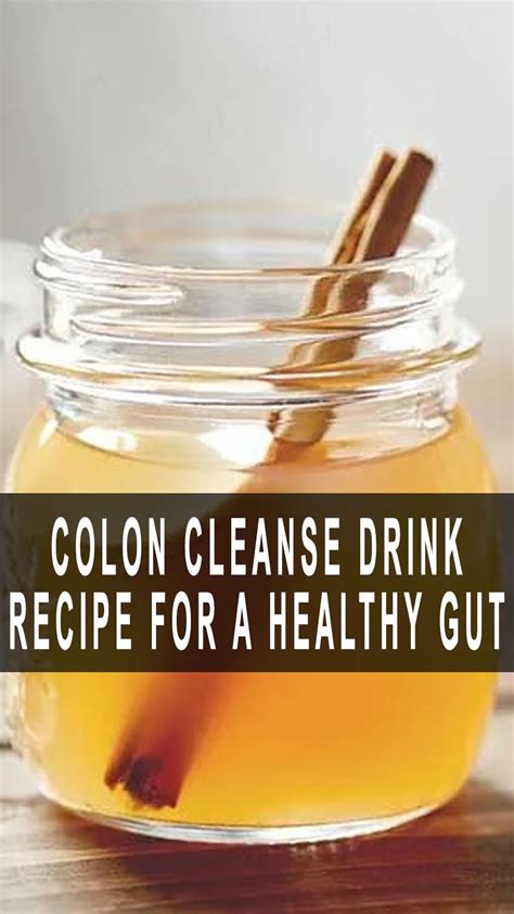 Colon Cleanse Drink Recipe for a Healthy Gut | Colon cleanse drinks, Cleansing drinks, Colon ...