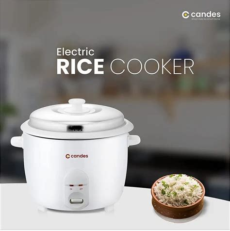 Candes Aroma 1.8L Electric Rice Cooker | Steaming Feature | Easy Cook ...