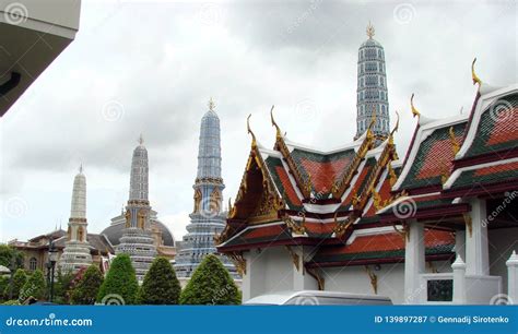 The Capital of Thailand is the City of Bangkok. Beauty and Greatness of the Royal Palace ...