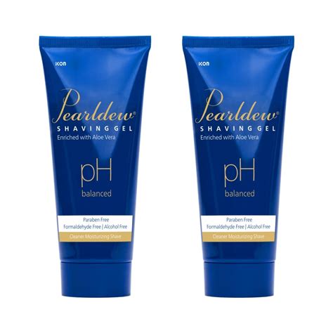 Pearldew Shaving Gel (100 ml Pack Of 2) | With Aloe Vera, Glycerine ...