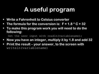 Free Pascal Data Types 的图像结果