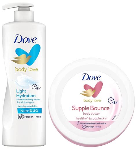 Buy Dove Body Love Supple Bounce Body Butter Paraben Free, 245 g & Love ...