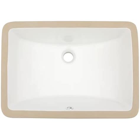 Dcolora Undermount Bathroom Sink Rectangle 18x14 India | Ubuy