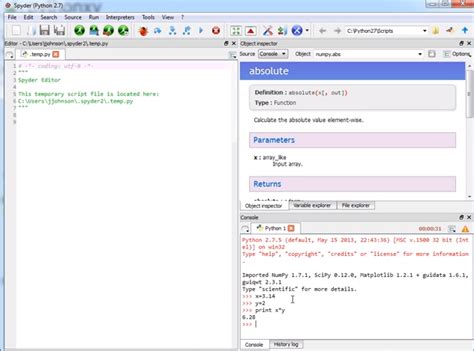 Python XY Features 的图像结果
