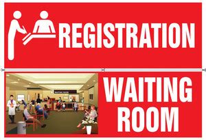 Poster Doctor Medical Hospial Sticker Registration & Waiting Room sl ...