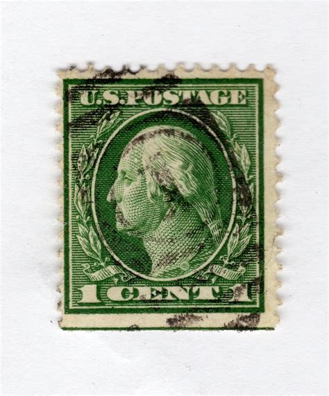 George Washington 1 Cent Stamp Value Green at Deidra Mckoy blog