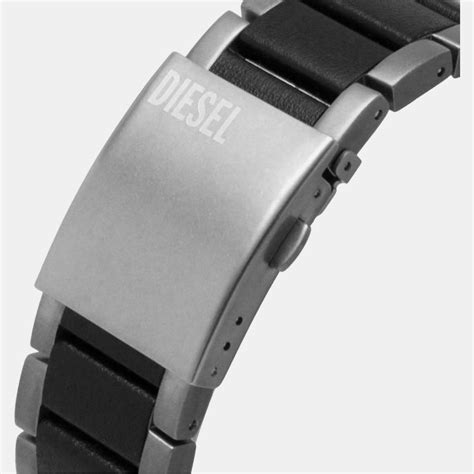 Diesel Split Men Quartz Two Tone Dial Chronograph Stainless Steel Watch ...