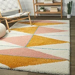 Buy shopgallery Modern Quality Carpet/Trending Design Hand Woven Fluffy ...