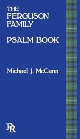 Buy The Ferguson Family Psalm Book Book Online at Low Prices in India ...