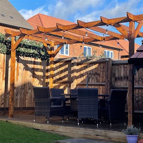 Pergola With Roof Kit Clear Or Translucent Pergola Cover Kits