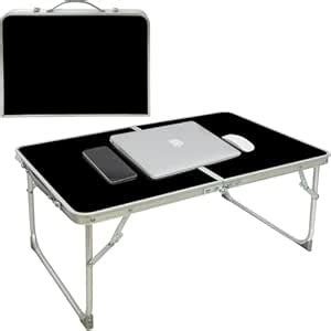 EXVITO Foldable Laptop Table Stand for Bed, Durable Bed Tray Table for ...