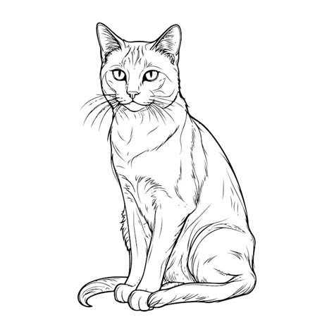 Cat drawing png Images - Free Download on Freepik