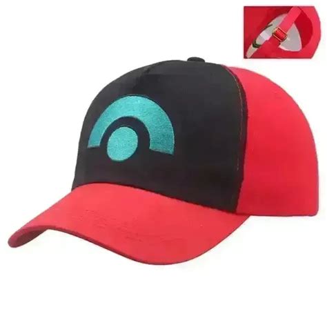 Anime Pokimoen Ash Ketchum Cap