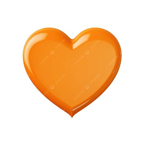 Orange Heart Clip Art Orange Heart Images Free Download On Freepik