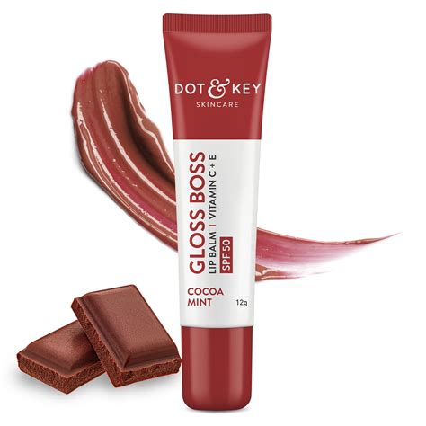 Buy Dot & Key Cocoa Lip Balm with Shea Butter (12gm) for Naturally ...
