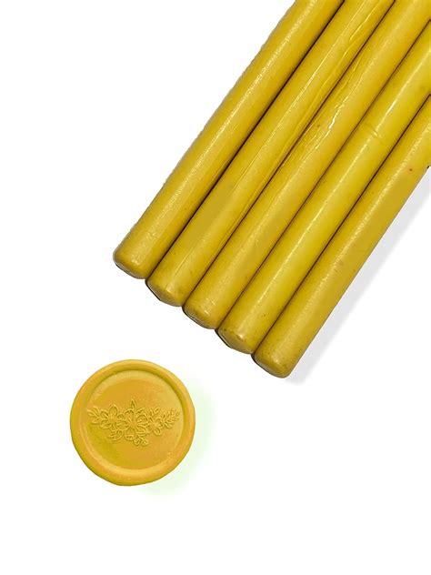 The Frayed Letters 5 Pieces Glue Gun Sealing Wax Sticks for Retro ...