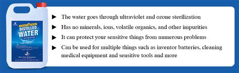Water Care Technologies Salt-Free Distilled Water | Ultra Pure Water ...