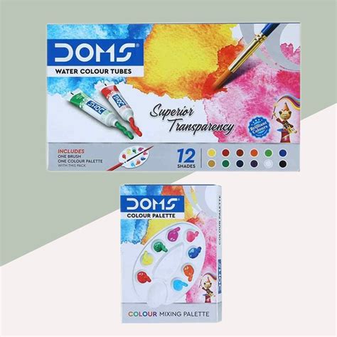 Doms Water Colour Tubes ( Pack Of 12 ) – Fetch N Buy