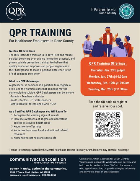 QPR Training | Community Action Coalition for South Central Wisconsin