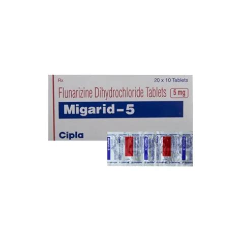 Migarid 5 Tablet - Jindal Medical Store