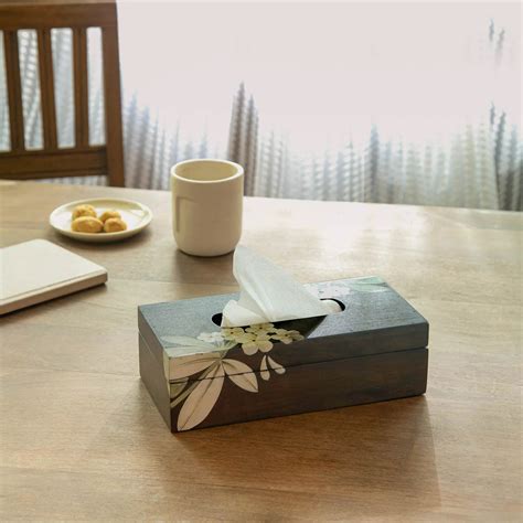 Buy Frangipani Tissue Box Online - Ellementry – ellementry