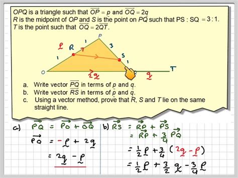 Position Vector of a Straight Line 的图像结果