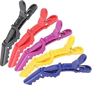 Jnkb 6pcs Crocodile hair clips,Professional Hair Clips for Styling ...