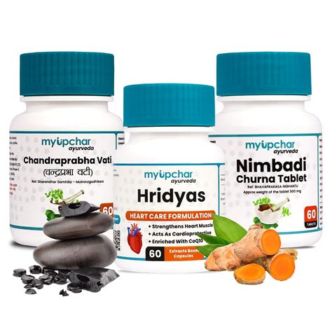 Buy myUpchar Ayurveda Health Care Combo | Chandraprabha Vati Help in ...