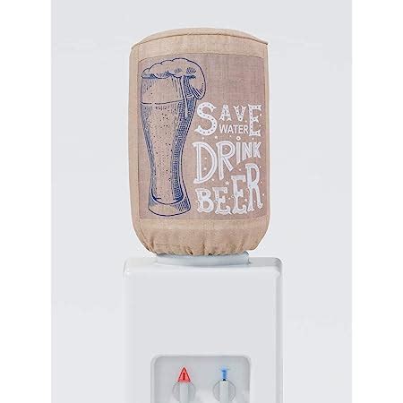 Swayam Save Water Digitally Printed Water Bottle Cover- Beige, Jute ...